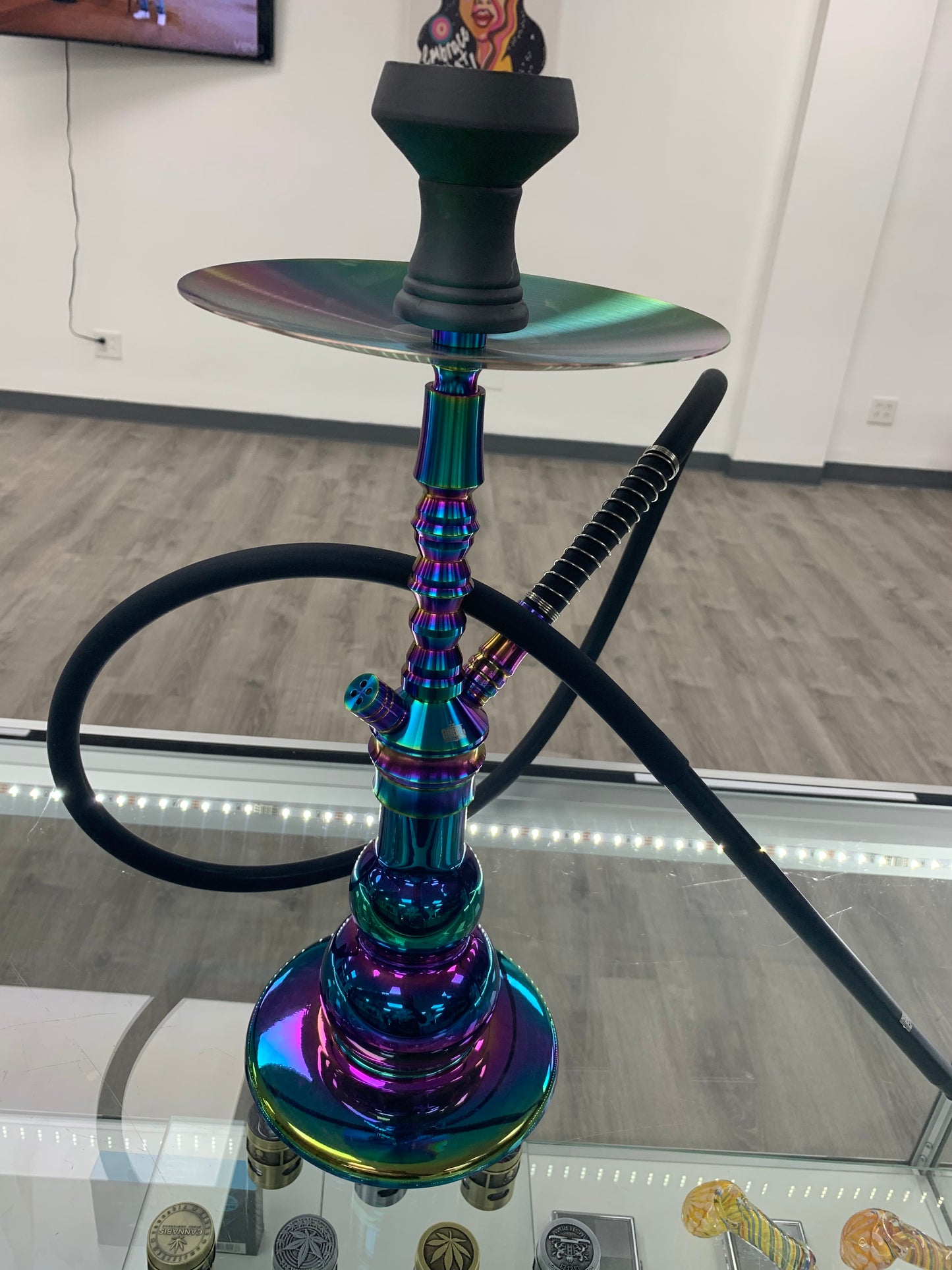 Babel 1 Hose Hookah Rainbow Color with Babel Bag