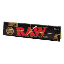 Raw Black Classic King Size Slim Rolling Papers
