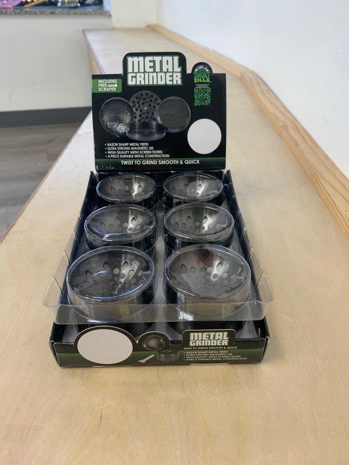 SmokeZilla Deep Concave Grinder