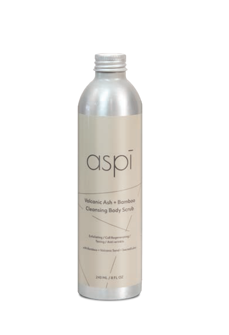 VOLCANIC ASH +BAMBOO CLEANSING BODY SCRUB