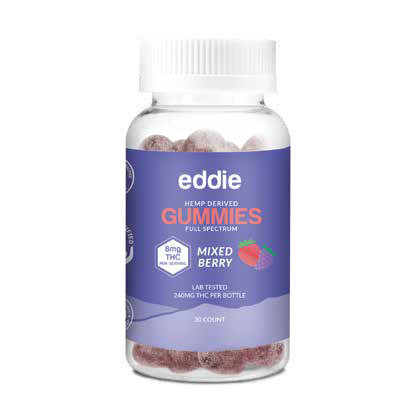 MIXED BERRY THC GUMMIES 30 COUNT/ 240MG