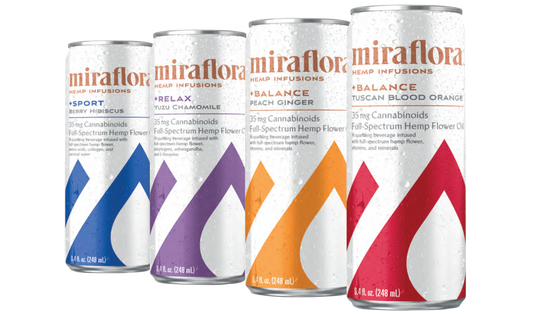 Miraflora Hemp Infusions Sparkling Beverage - 8.4 oz.
