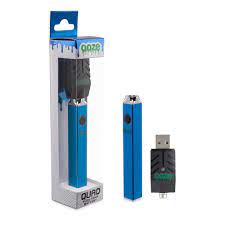 OOZE Quad Flex Temp Battery 500MAH Charger Blue